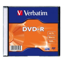 Płyta DVD-R Verbatim slim