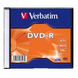 Płyta DVD-R Verbatim slim Płyta DVD-R Verbatim slim