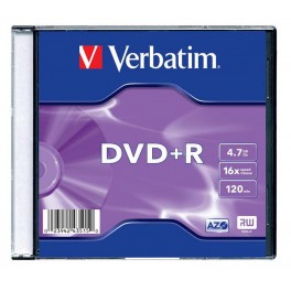 Płyta DVD+R Verbatim slim