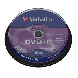 Płyta DVD+R Verbatim cake Płyta DVD+R Verbatim cake