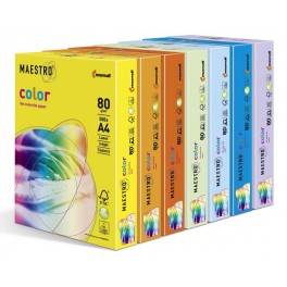 Papier kolorowy Maestro Color A4 80g/m2 Papier kolorowy Maestro Color A4 80g/m2