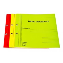 Teczka do akt osobowych Bigo kolorowa Teczka do akt osobowych Bigo kolorowa