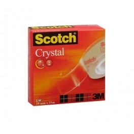 Taśma klejąca Scotch Crystal 19x33